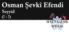 hattat-seyyid-osman-şevki-efendi